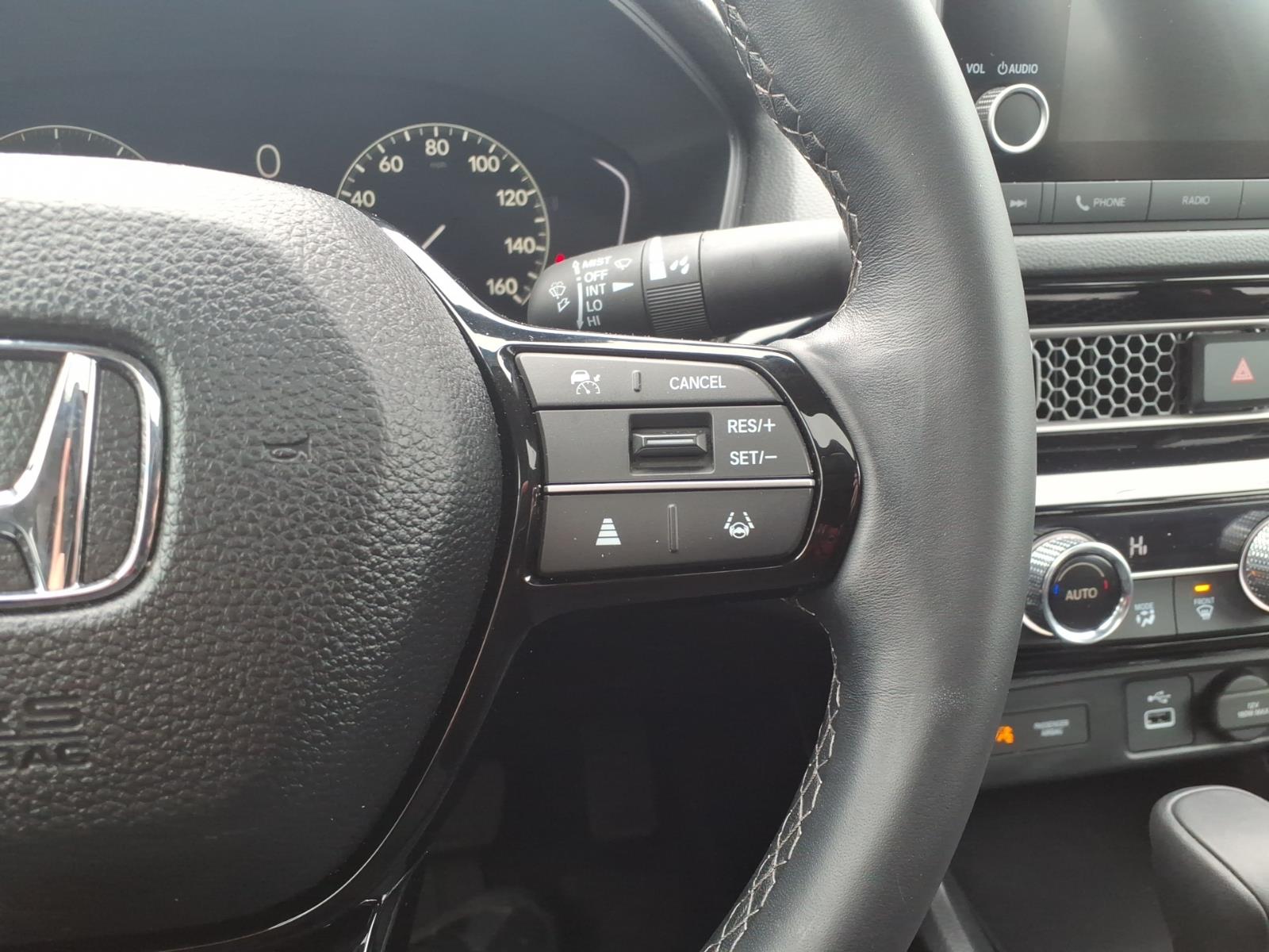 Certified Used 2024 Sonic Gray Pearl Honda EX image 13