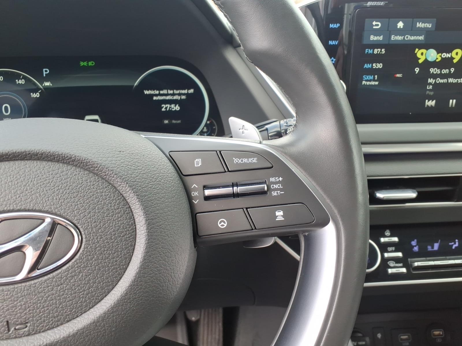 Used 2021 Gray Hyundai Limited image 16