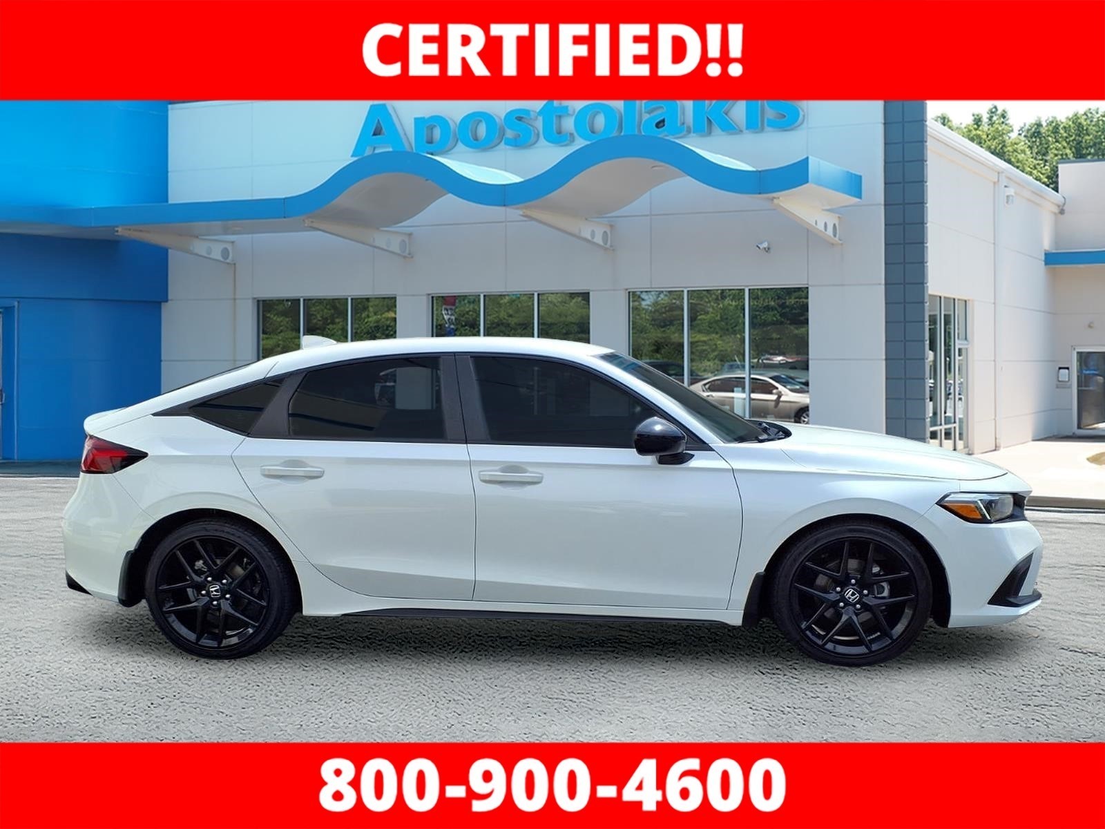 Used 2024 Platinum White Honda Sport image 2