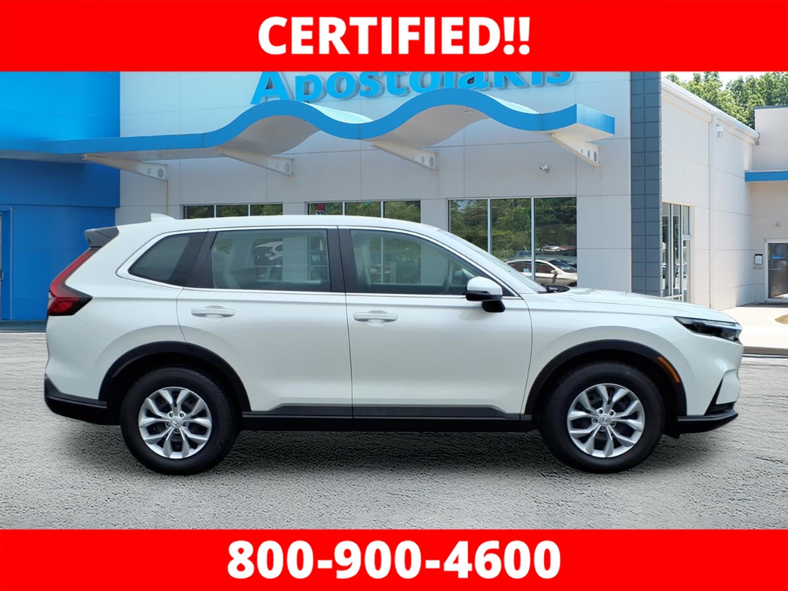 Certified Used 2024 Platinum White Honda LX image 2