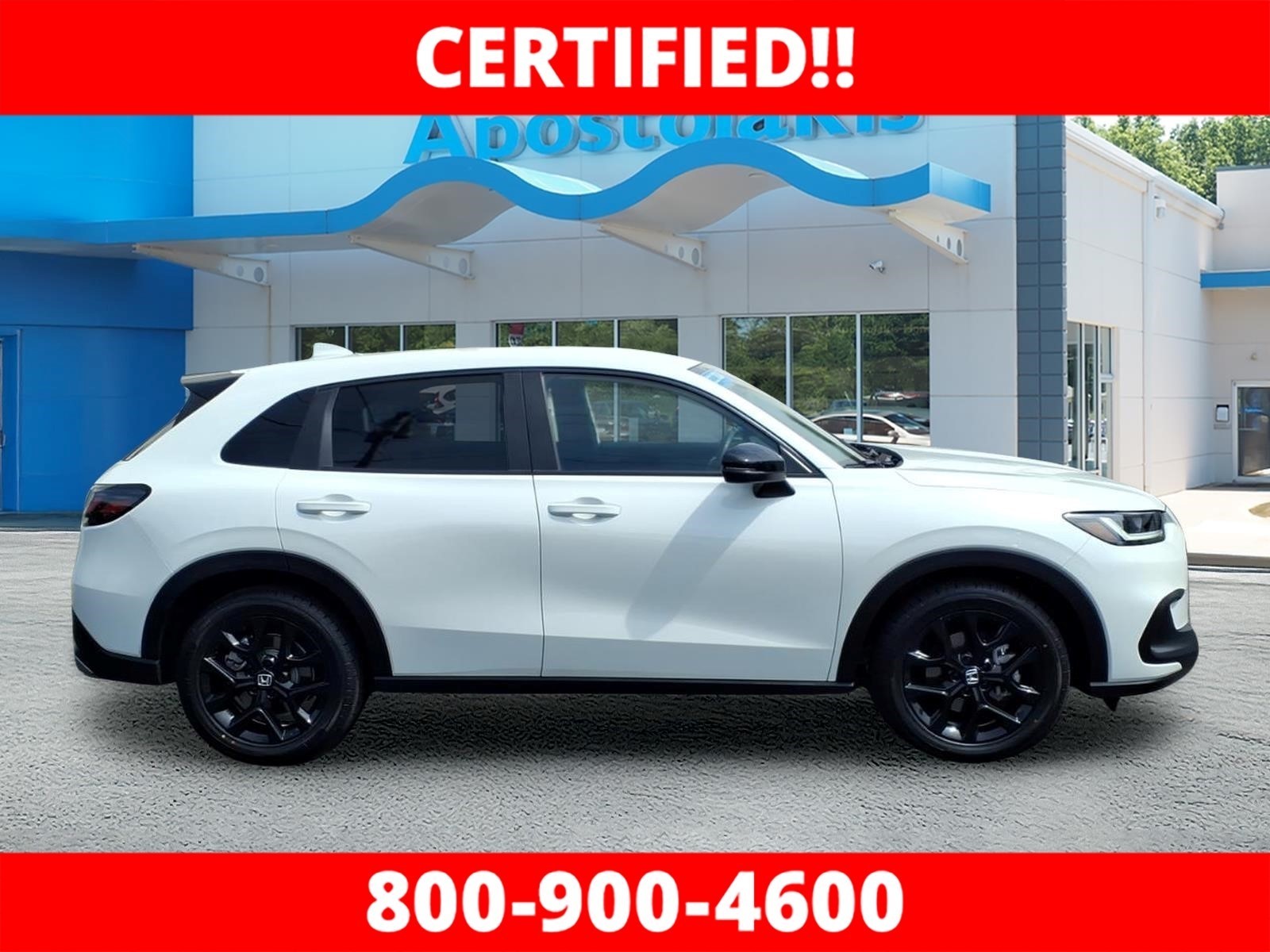 Certified Used 2024 Platinum White Honda Sport image 2