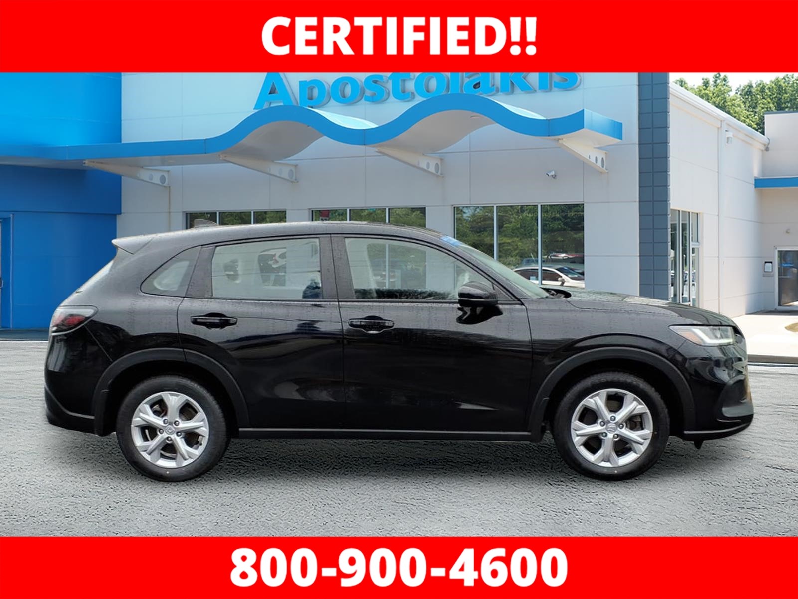 Certified Used 2023 Crystal Black Honda LX image 2