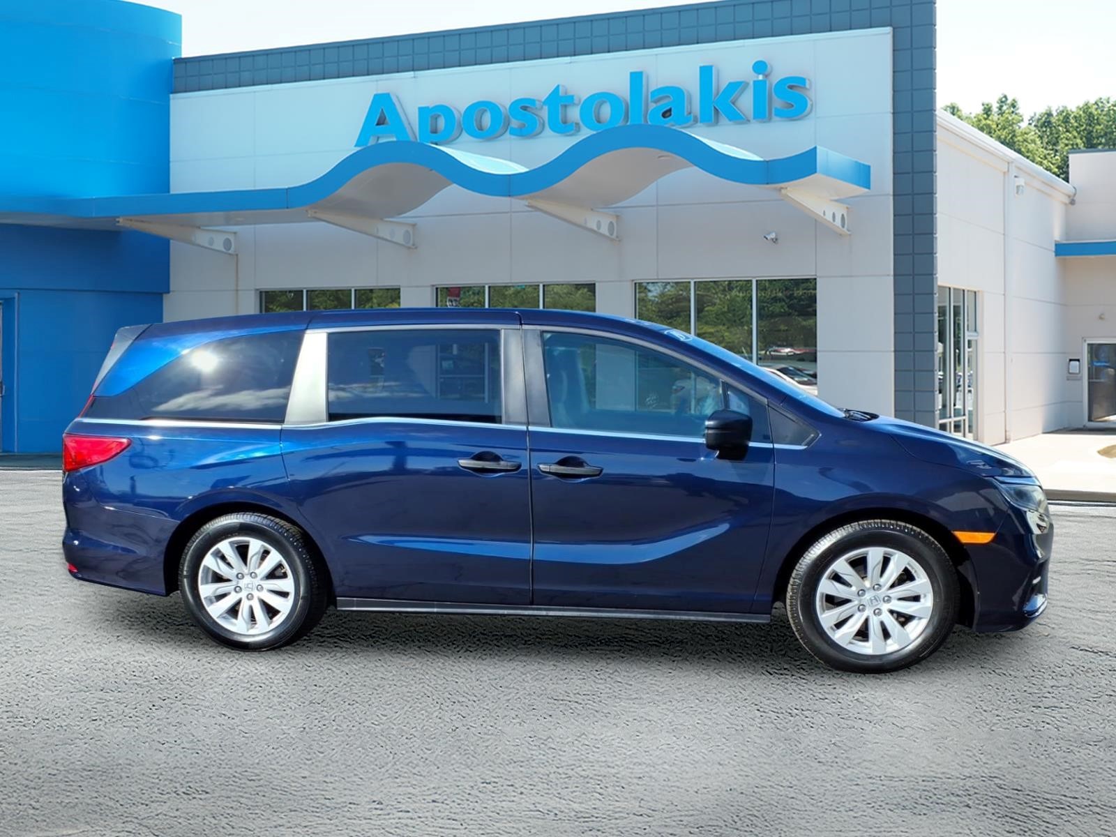 Used 2019 Blue Honda LX image 2