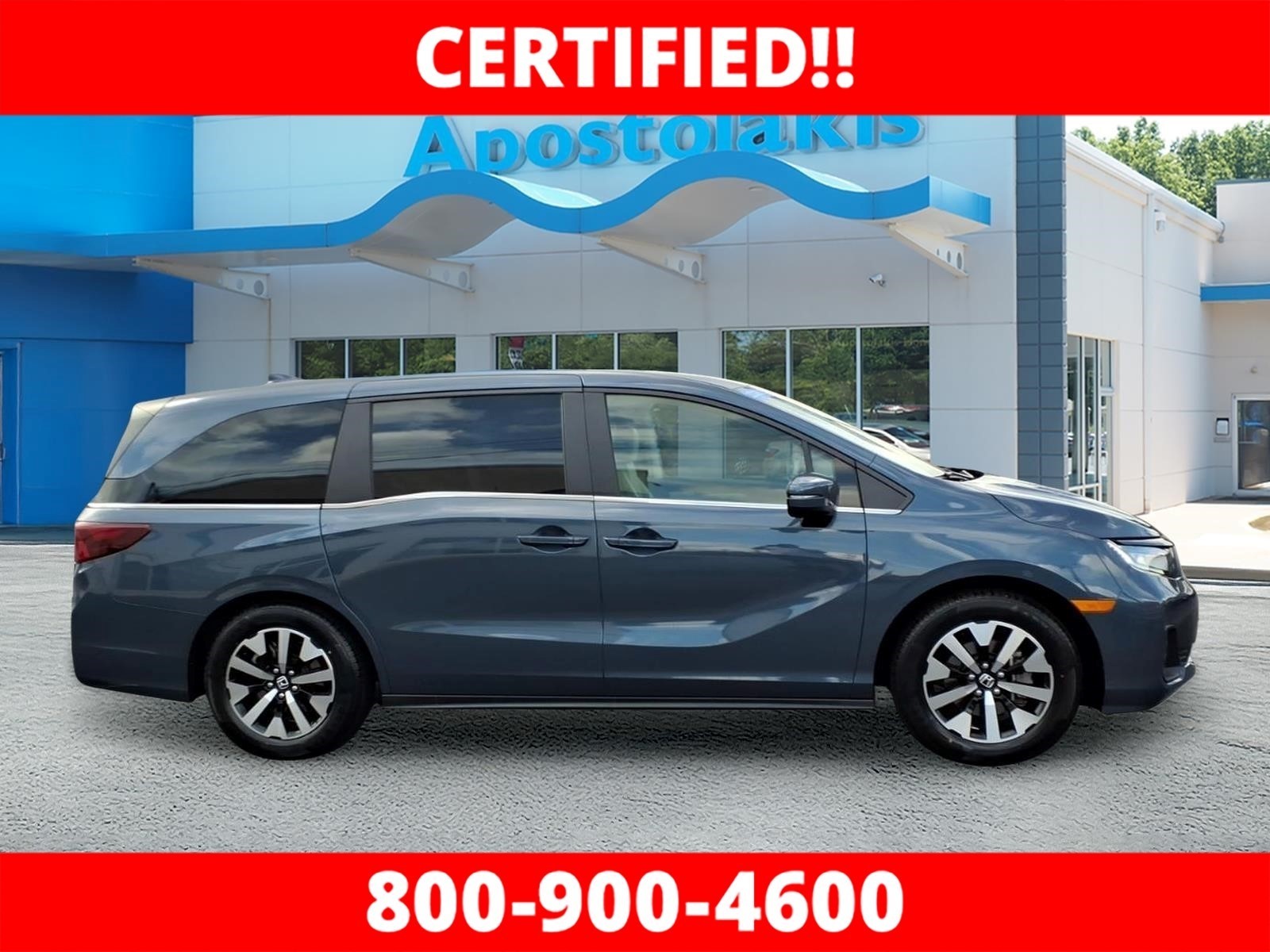 Used 2025 Smoke Blue Honda EX-L image 2