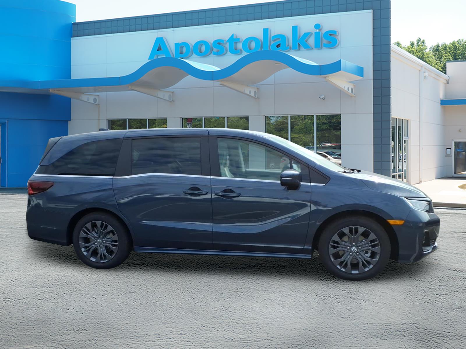 New 2026 Smoke Blue Honda Touring image 2