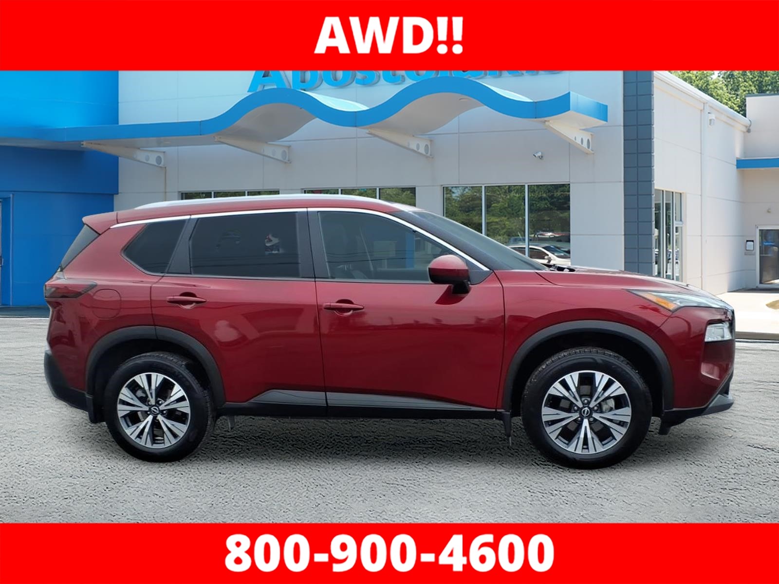 Used 2023 Scarlet Ember Nissan SV image 2