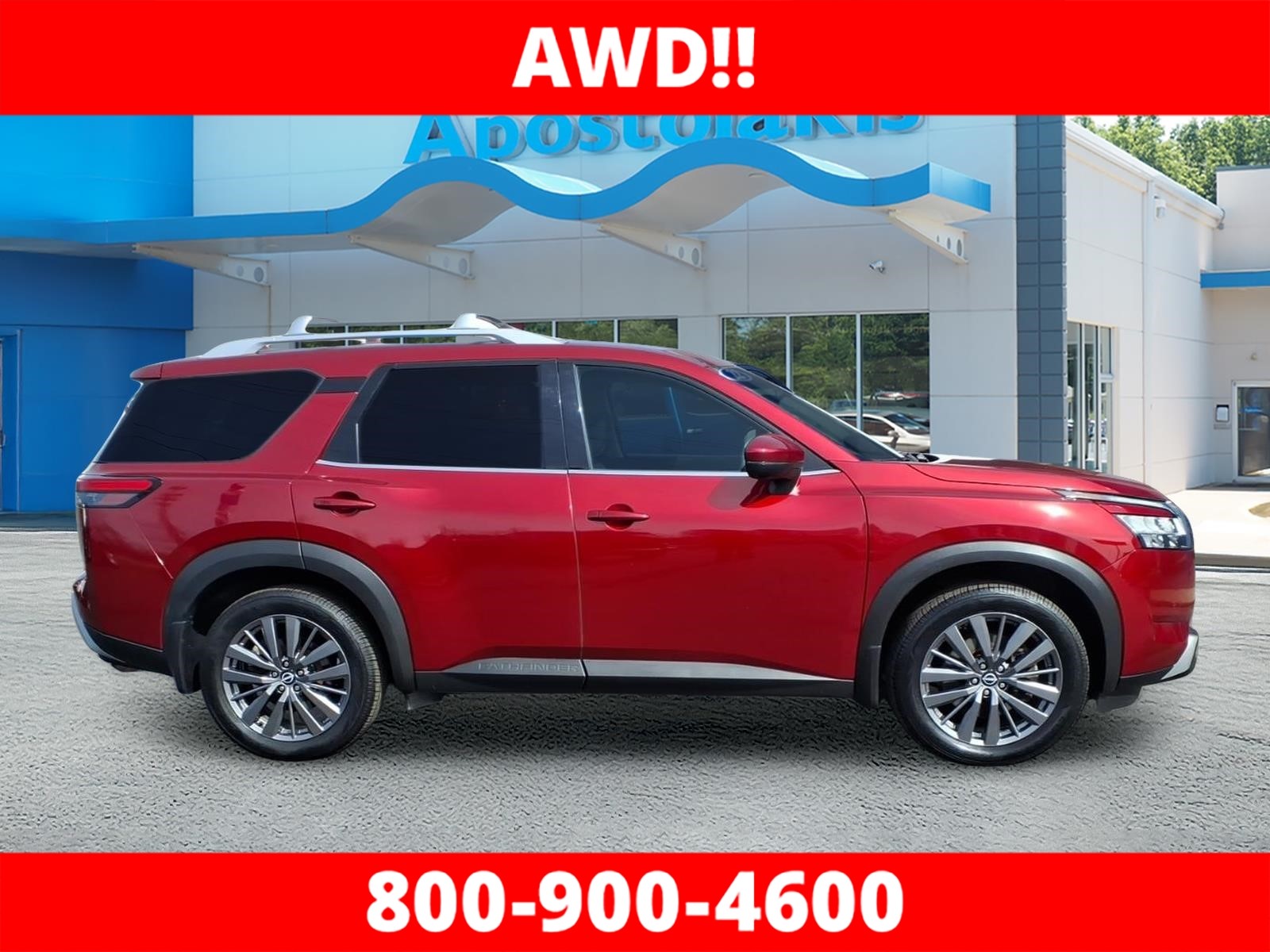 Used 2022 Red Nissan SL image 2