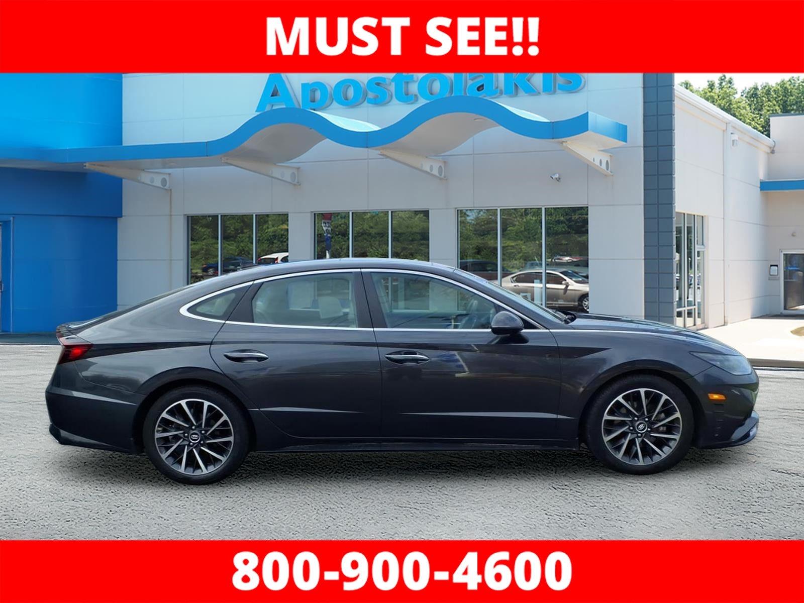 Used 2021 Gray Hyundai Limited image 2