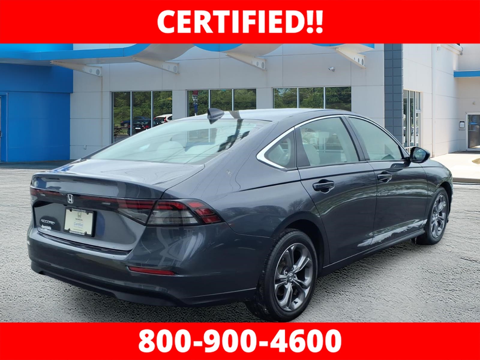 Certified Used 2023 Meteorite Gray Honda EX image 3