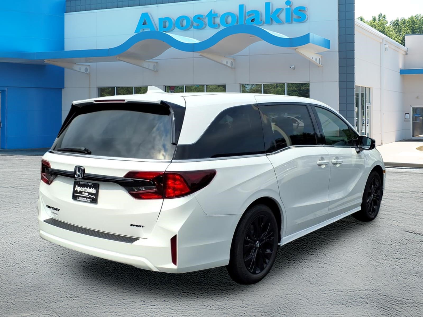 New 2026 Platinum White Honda Sport-L image 3