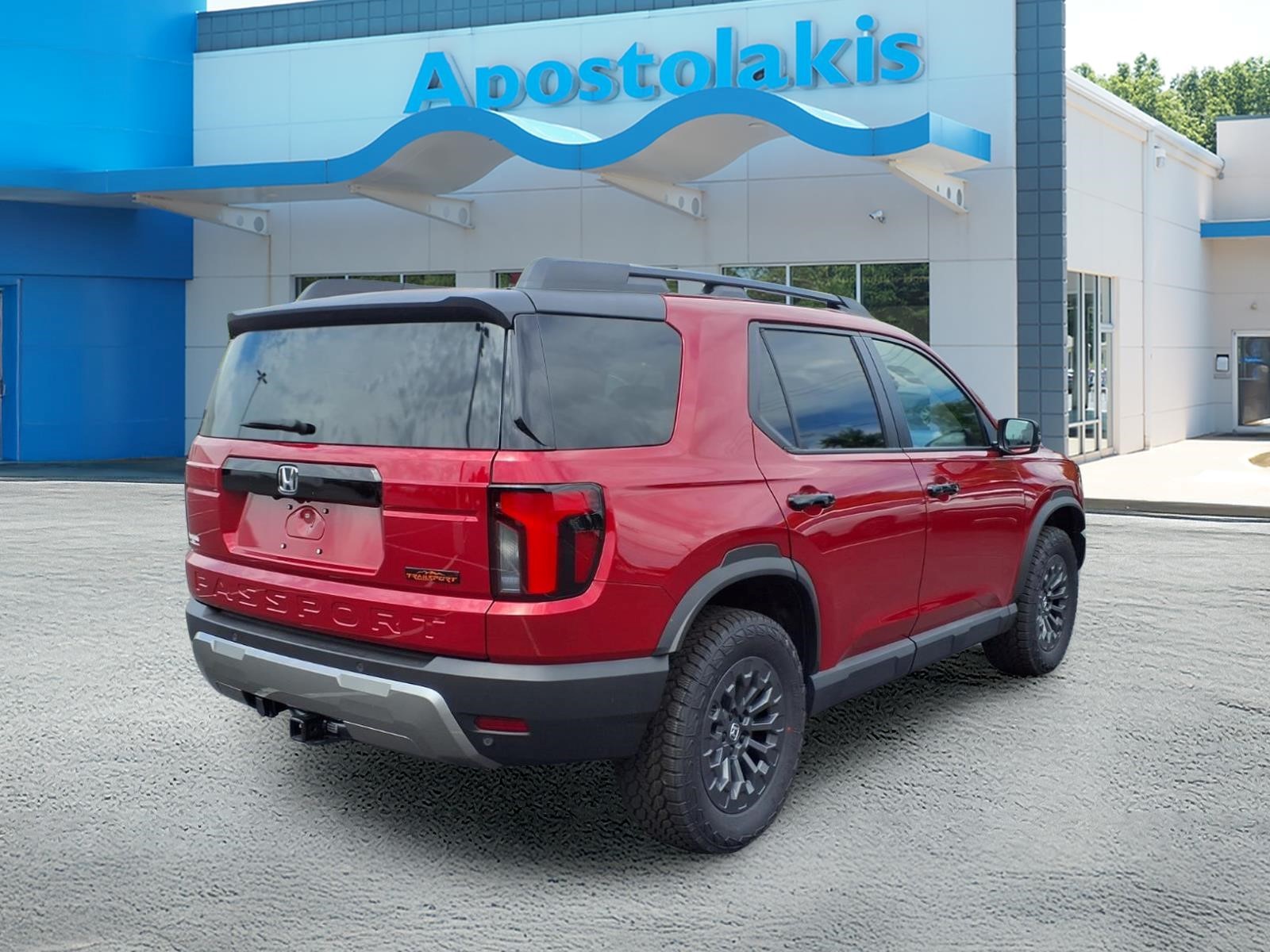New 2026 Radiant Red Honda TrailSport image 3