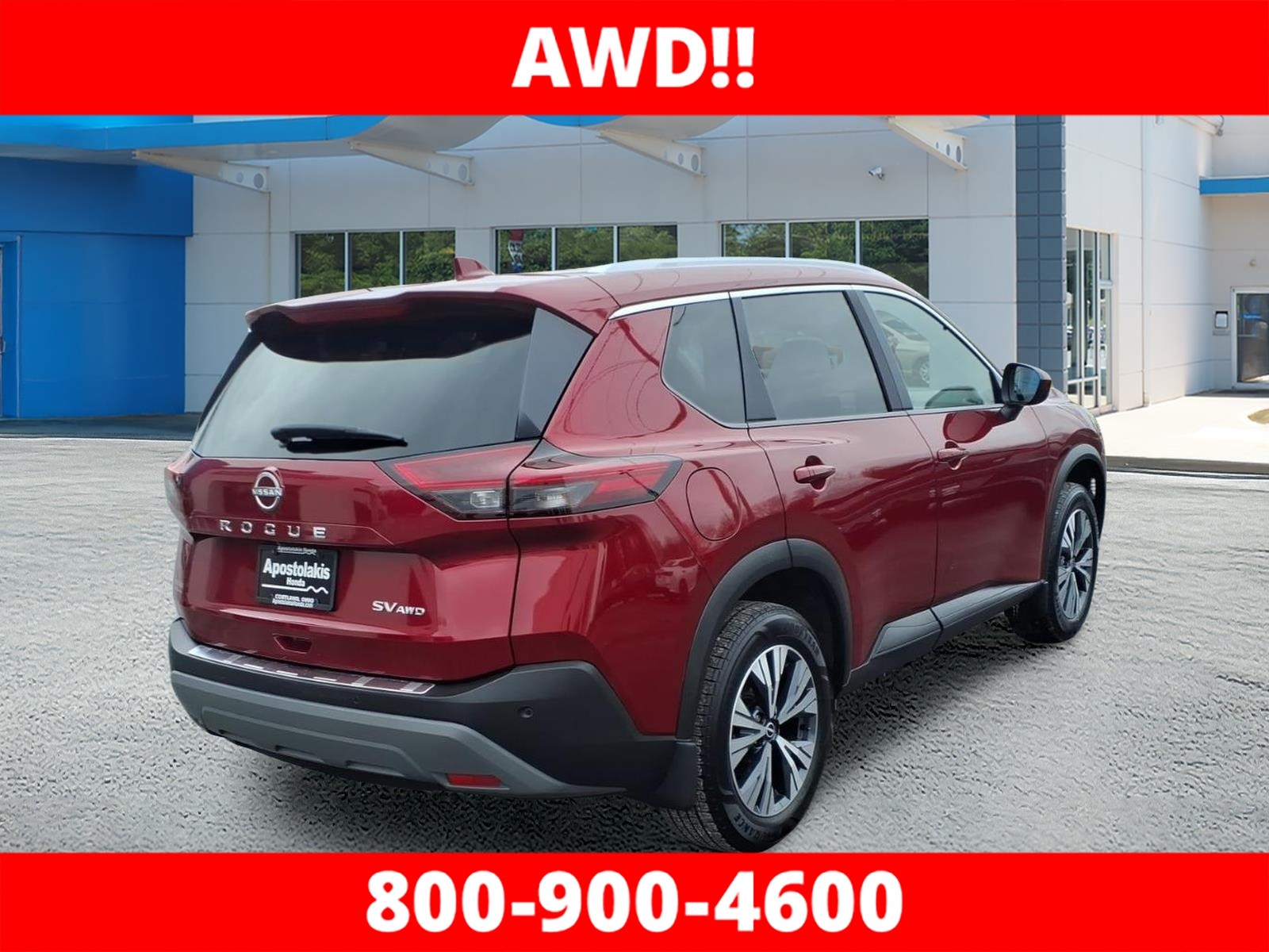 Used 2023 Scarlet Ember Nissan SV image 3