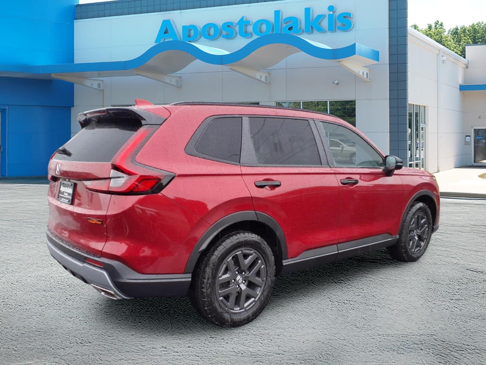 New 2027 Radiant Red Honda TrailSport image 3
