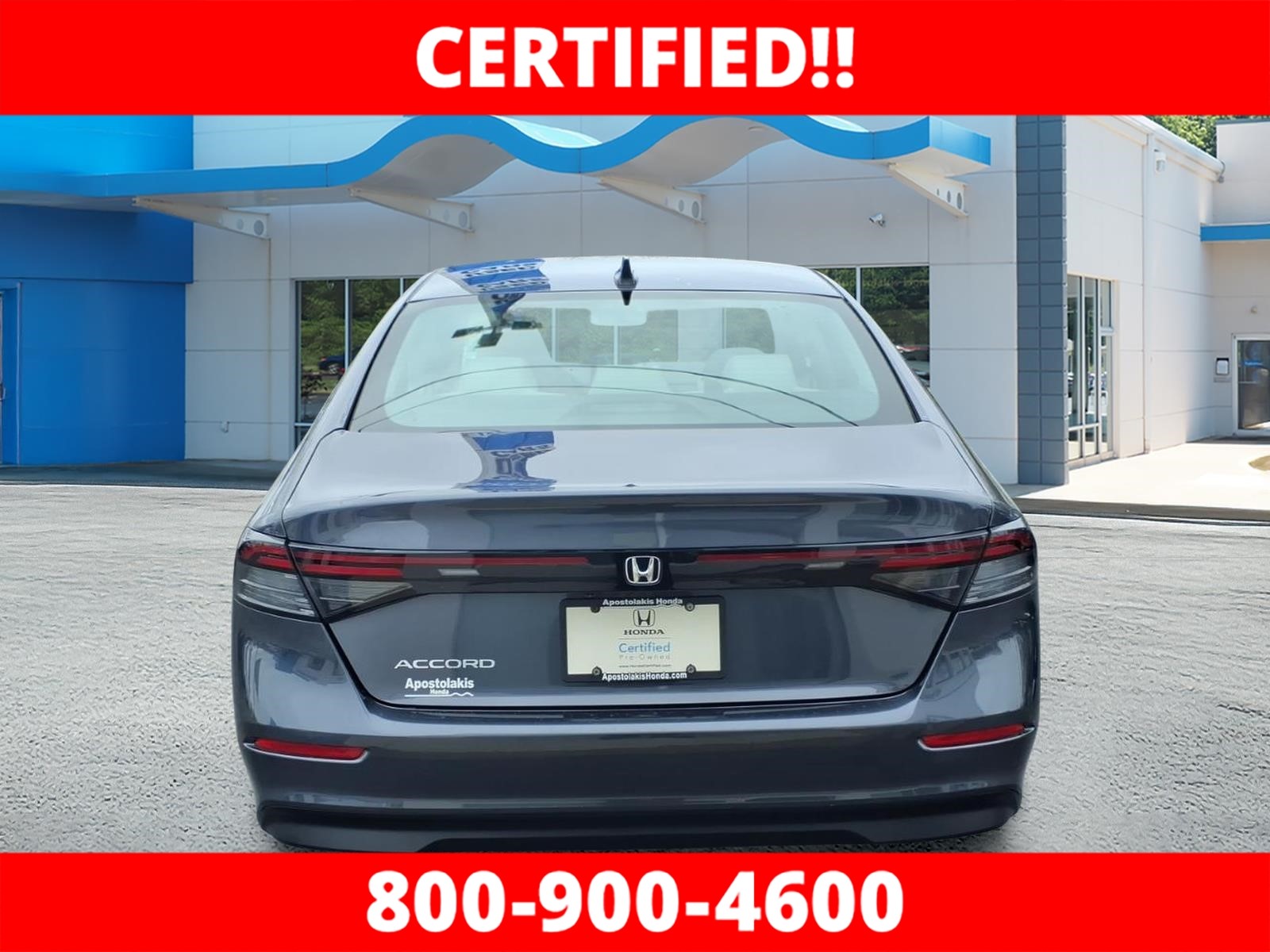 Certified Used 2023 Meteorite Gray Honda EX image 4