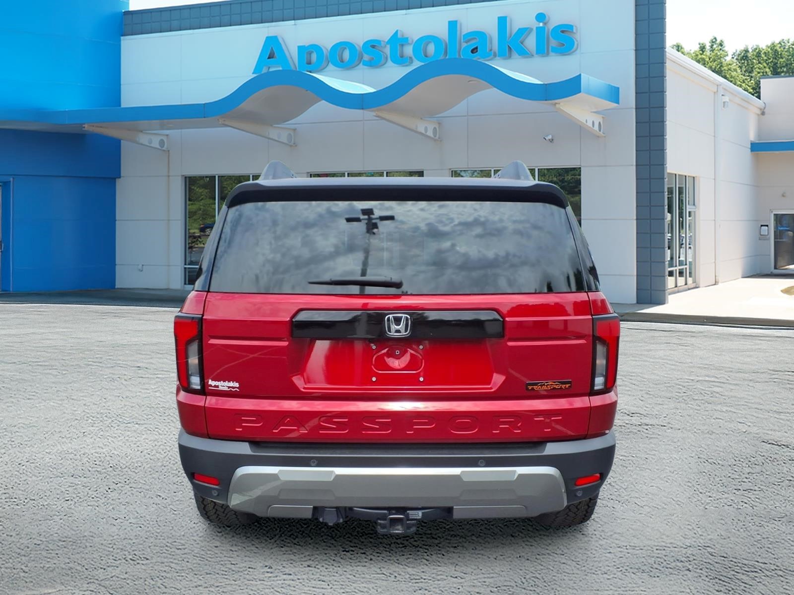 New 2026 Radiant Red Honda TrailSport image 4