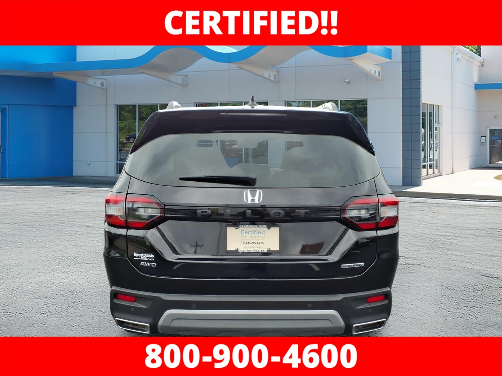 Certified Used 2024 Crystal Black Honda Touring image 4