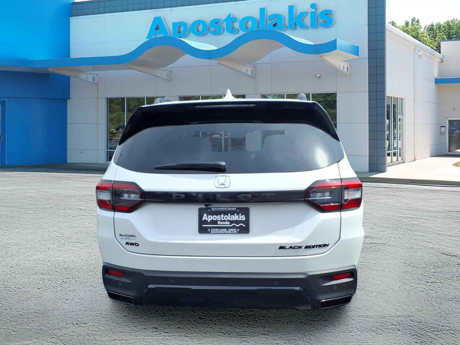 New 2026 Platinum White Honda Black Edition image 4