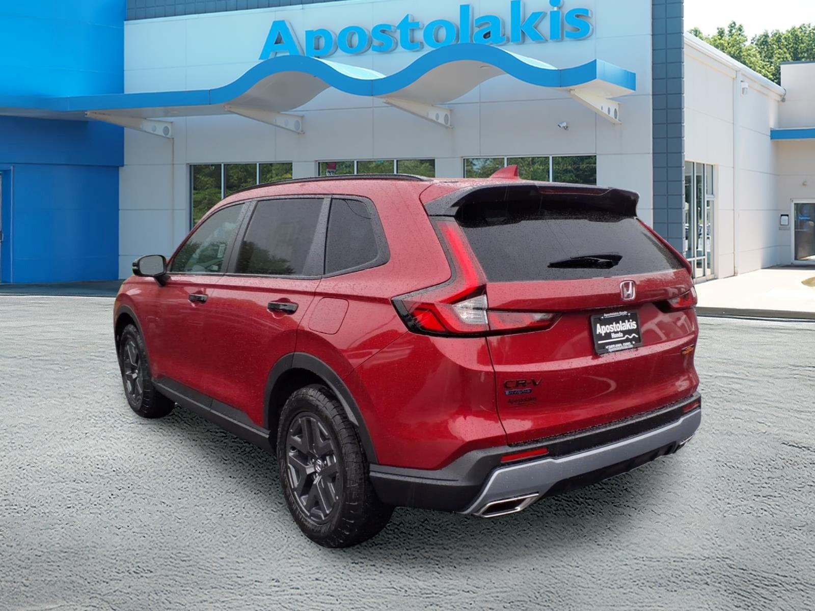 New 2027 Radiant Red Honda TrailSport image 4