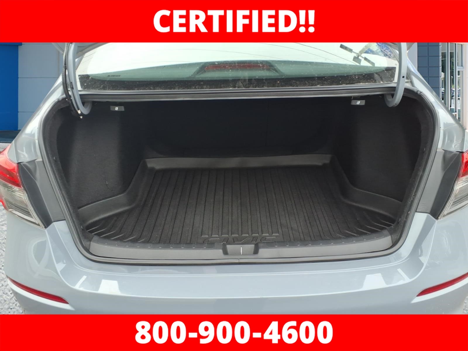 Certified Used 2024 Sonic Gray Pearl Honda EX image 5