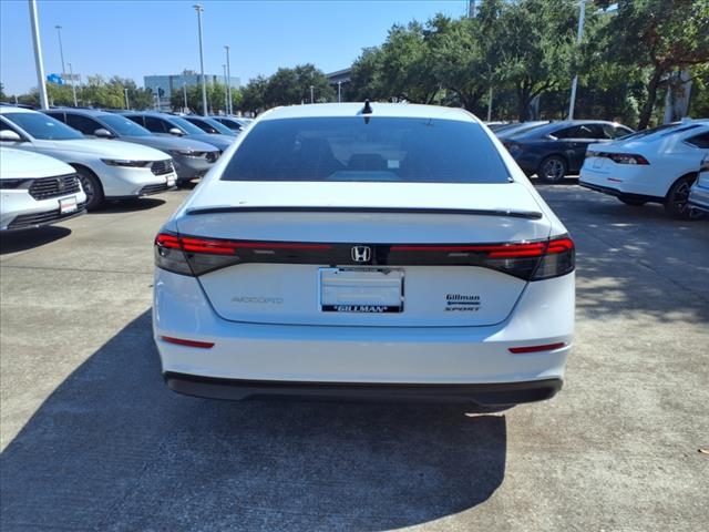 2025 Honda Accord Hybrid Sport