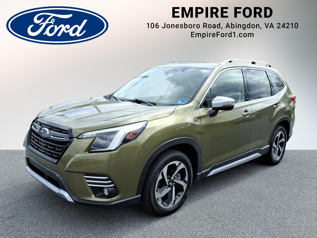 Autumn Green Metallic 2023 Subaru Forester Touring Crossover AWD SUV / Crossover All-Wheel Drive 7-Speed CVT