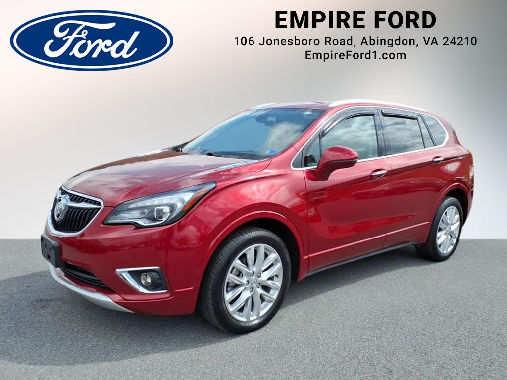 Red 2020 Buick Envision Premium AWD SUV / Crossover All-Wheel Drive 9-Speed Automatic
