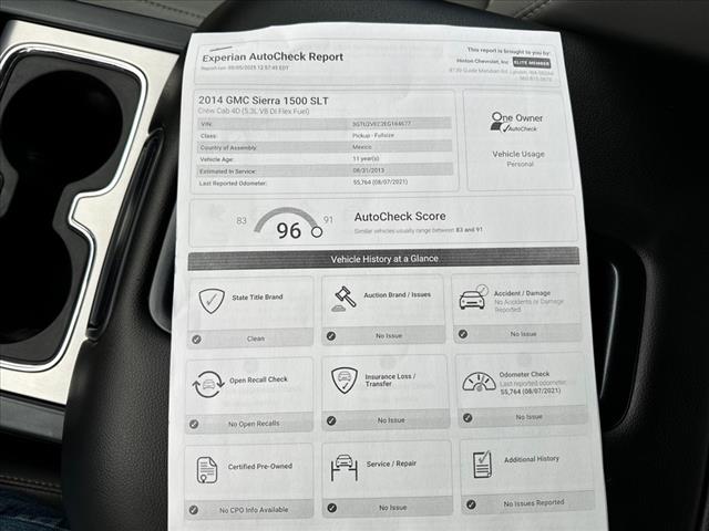 2014 GMC Sierra 1500 SLT
