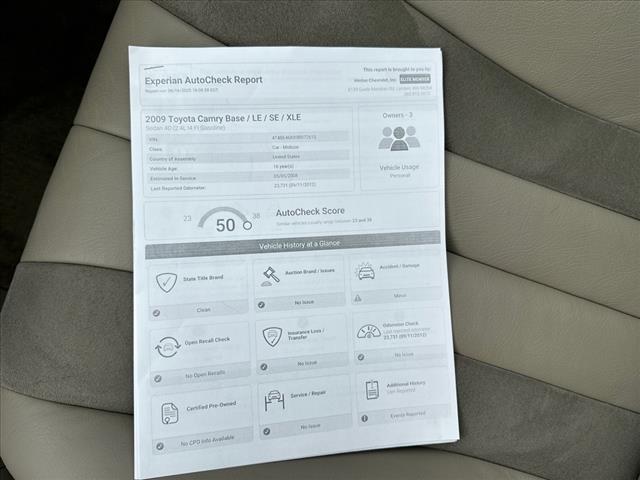 2009 Toyota Camry LE