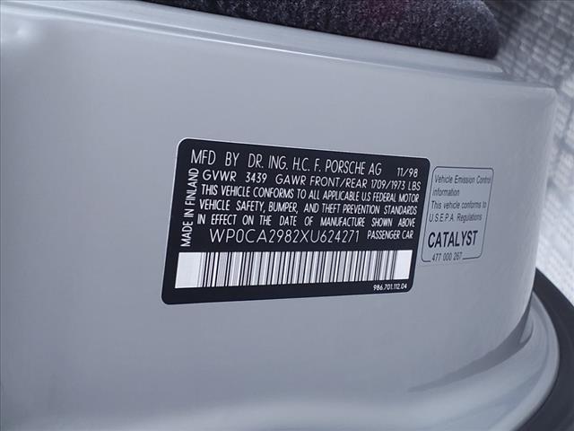 1999 Porsche Boxster 
