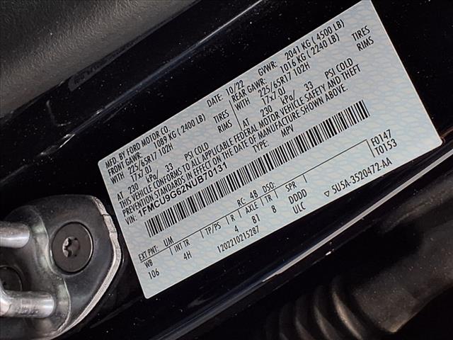2022 Ford Escape SE