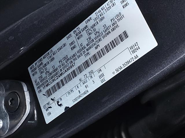 2021 Ford Escape Hybrid SEL