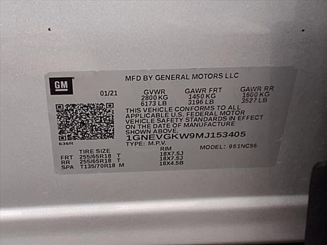 2021 Chevrolet Traverse LT 1LT
