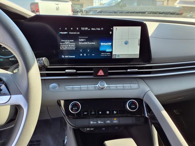 2024 Hyundai ELANTRA Hybrid Blue