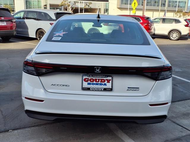 2025 Honda Accord Hybrid Sport