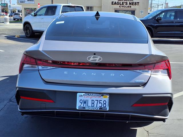 2024 Hyundai ELANTRA Hybrid Blue