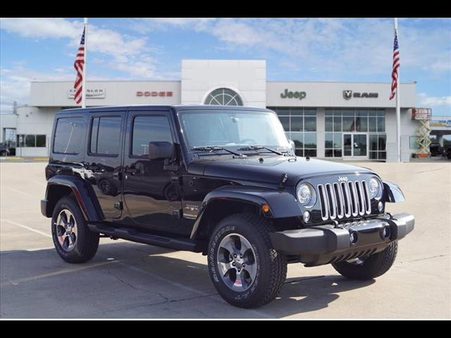 2018 Jeep Wrangler Unlimited Unlimited Sahara