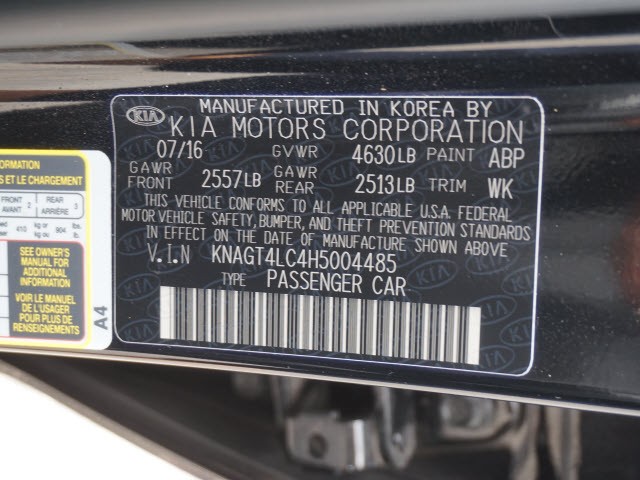 2017 Kia Optima Hybrid Premium
