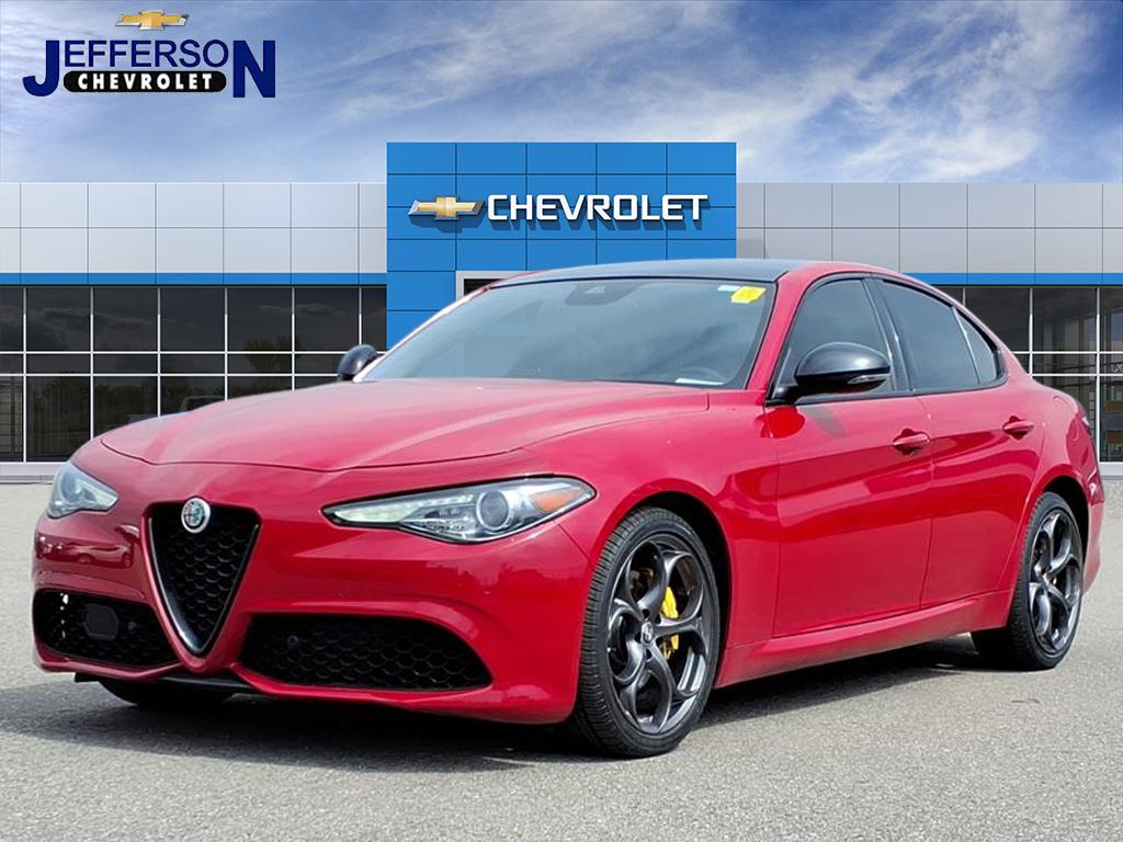 Alfa Rosso 2021 Alfa Romeo Giulia Ti Sport AWD Sedan All-Wheel Drive 8-Speed Automatic