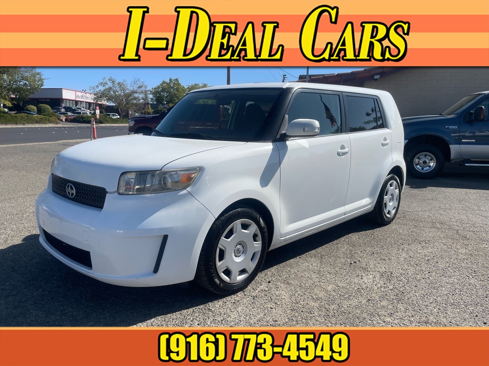 Super White 2008 Scion xB Wagon Front-Wheel Drive 4-Speed Automatic