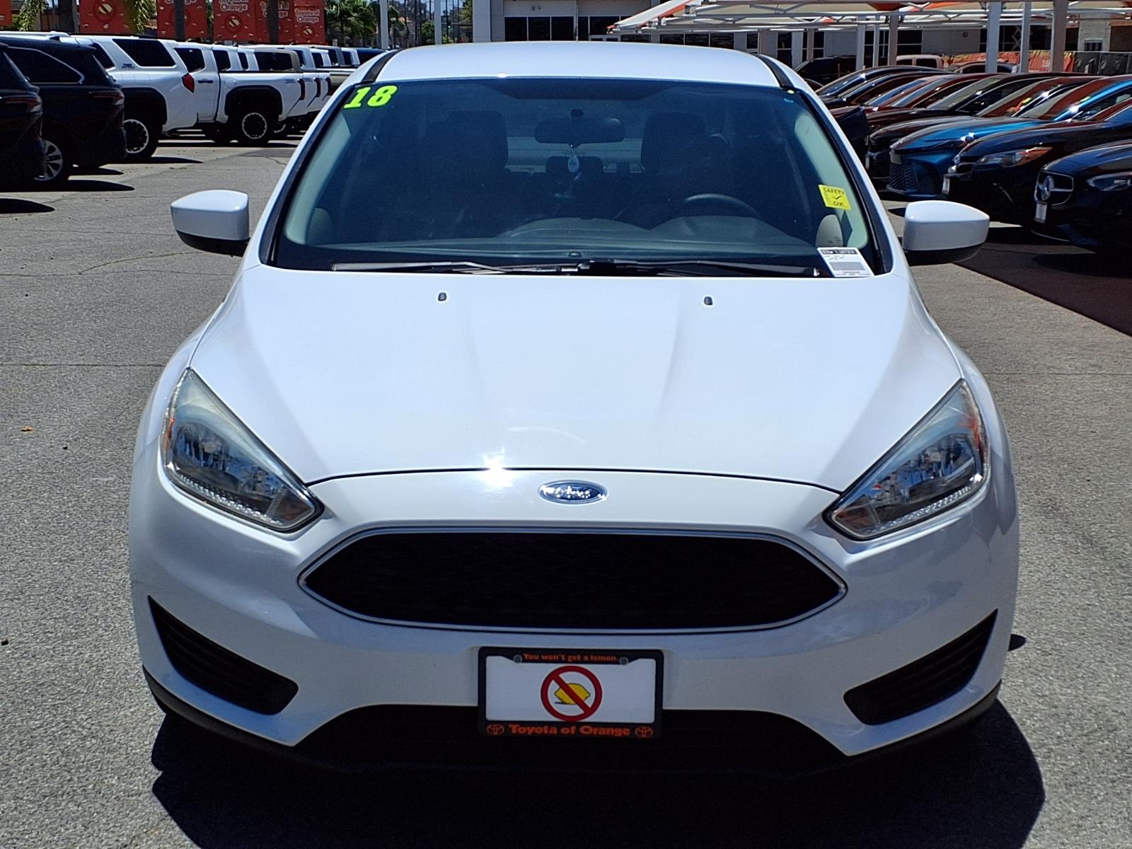 Used 2018 Ford Focus SE with VIN 1FADP3FE9JL312907 for sale in Orange, CA