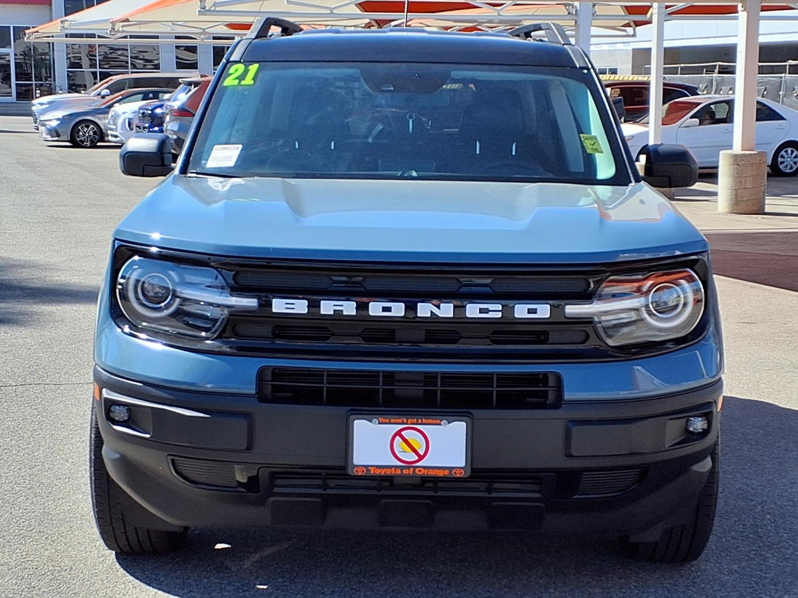 Used 2021 Ford Bronco Sport Outer Banks with VIN 3FMCR9C65MRB13659 for sale in Orange, CA
