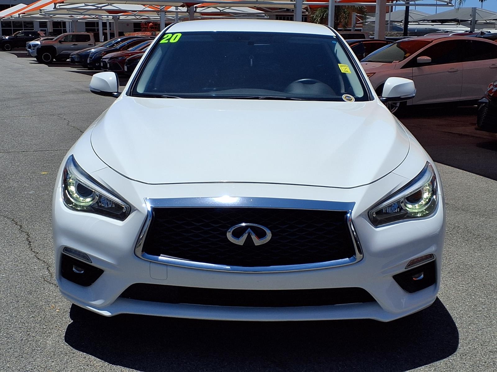 Used 2020 INFINITI Q50 PURE with VIN JN1EV7AP0LM208696 for sale in Orange, CA