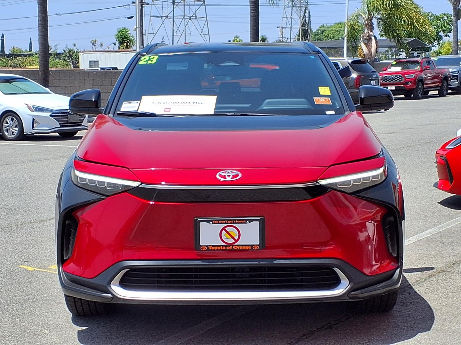 Certified 2023 Toyota bZ4X Limited with VIN JTMAAAAA1PA002875 for sale in Orange, CA
