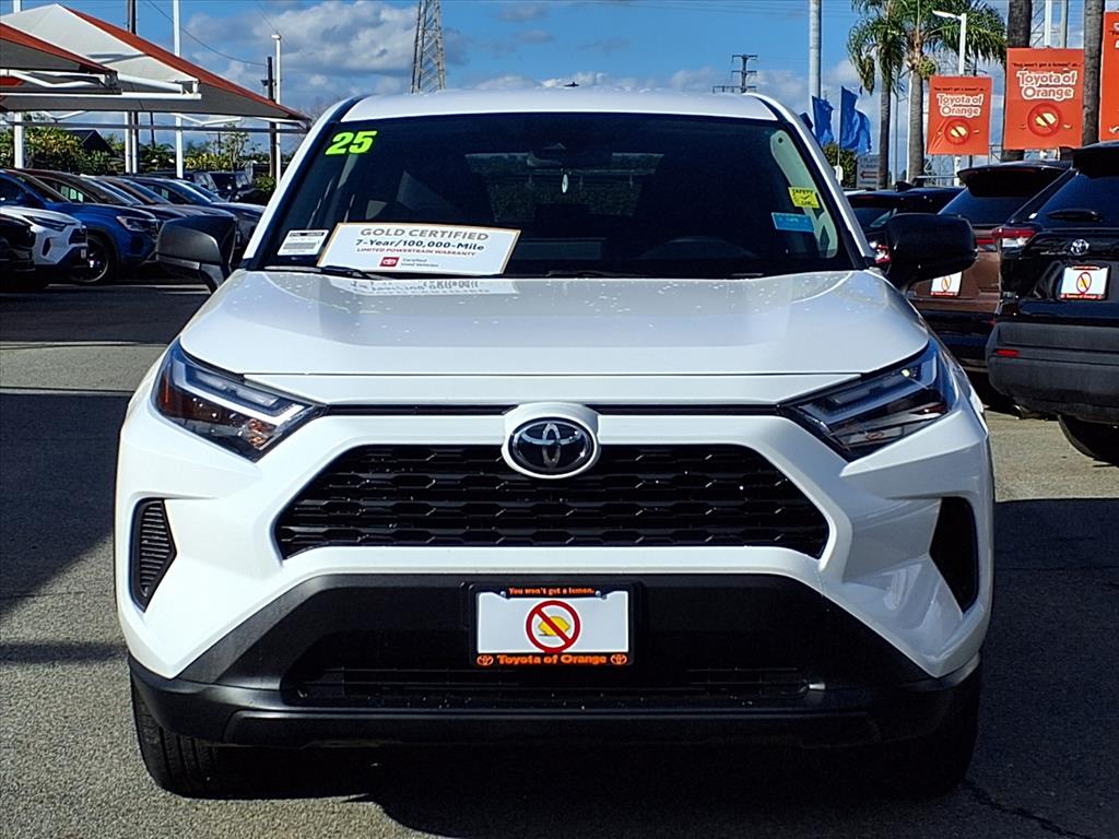 Certified 2025 Toyota RAV4 LE with VIN 2T3F1RFV1SC525227 for sale in Kansas City