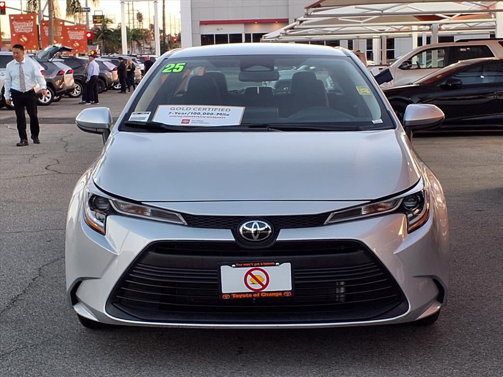 Certified 2025 Toyota Corolla LE with VIN 5YFB4MDE1SP305056 for sale in Northfield, Minnesota