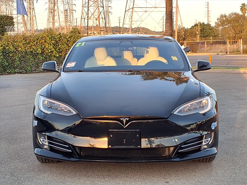 Used 2021 Tesla Model S Long Range Plus with VIN 5YJSA1E26MF424540 for sale in Orange, CA