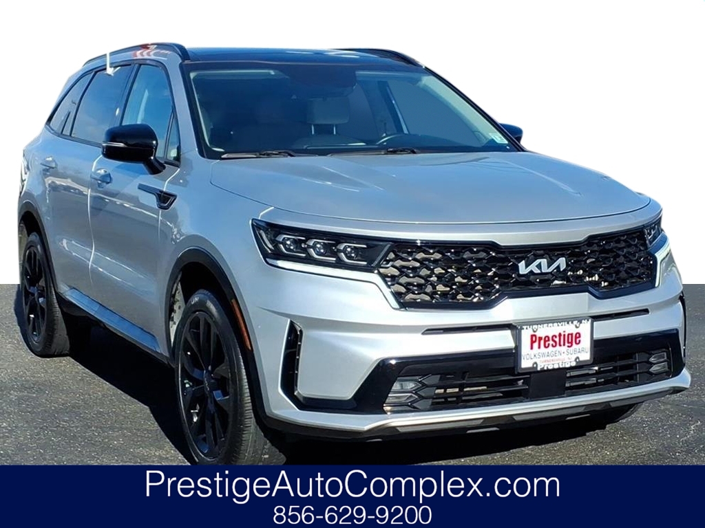 Sparkling Silver 2022 Kia Sorento SUV / Crossover All-Wheel Drive 8-Speed Dual Clutch
