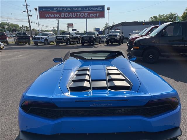 Preowned 2016 Lamborghini Huracan LP 610-4 Spyder for sale by B & D Auto Sales Inc in Fairless Hills, PA