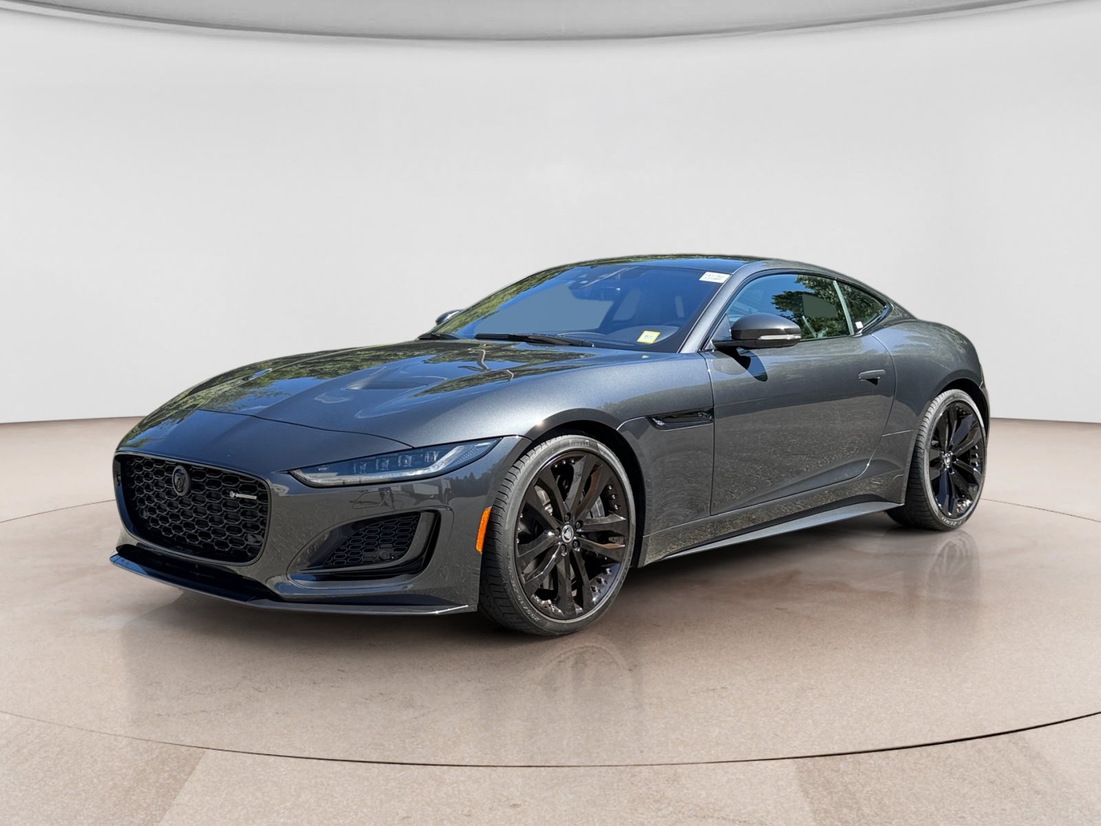 Carpathian Gray Premium Metallic 2024 Jaguar F-TYPE Coupe Rear-Wheel Drive 8-Speed Automatic