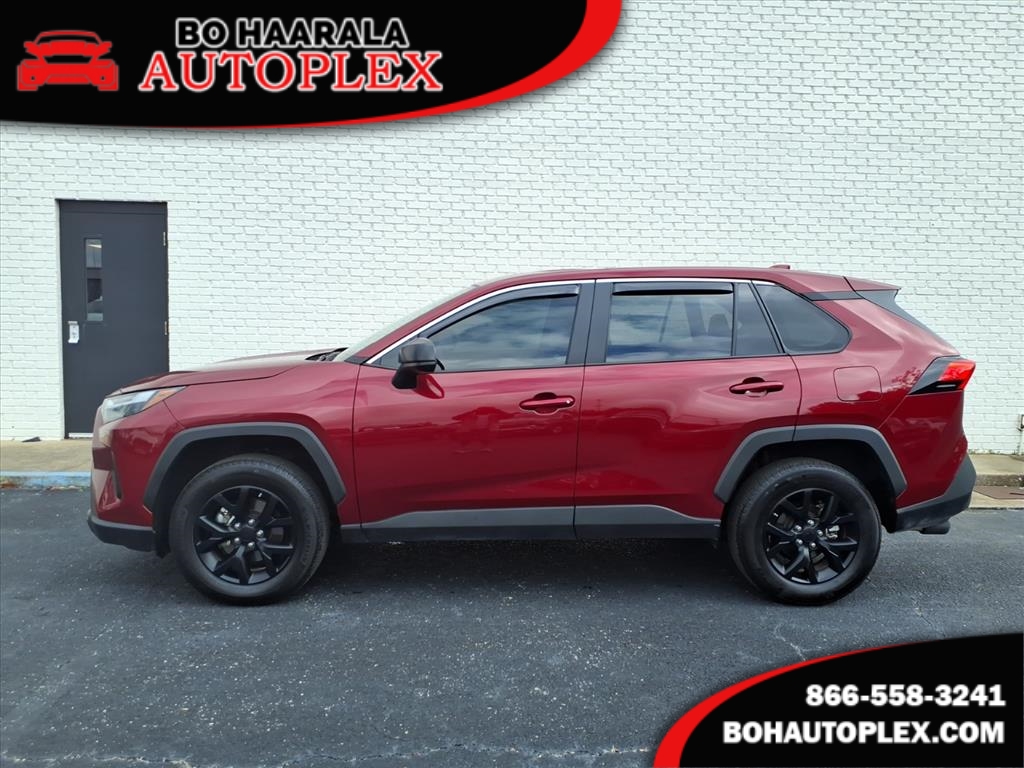 Red (Ruby Flare Pearl) 2024 Toyota RAV4 LE FWD SUV / Crossover Front-Wheel Drive 8-Speed Automatic